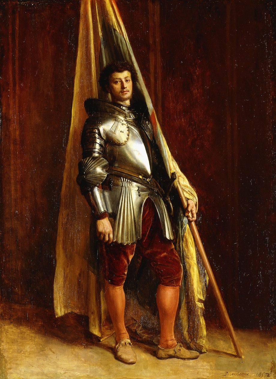 Sodan mies; Sodan mies, tekijältä Jean Louis Ernest Meissonier