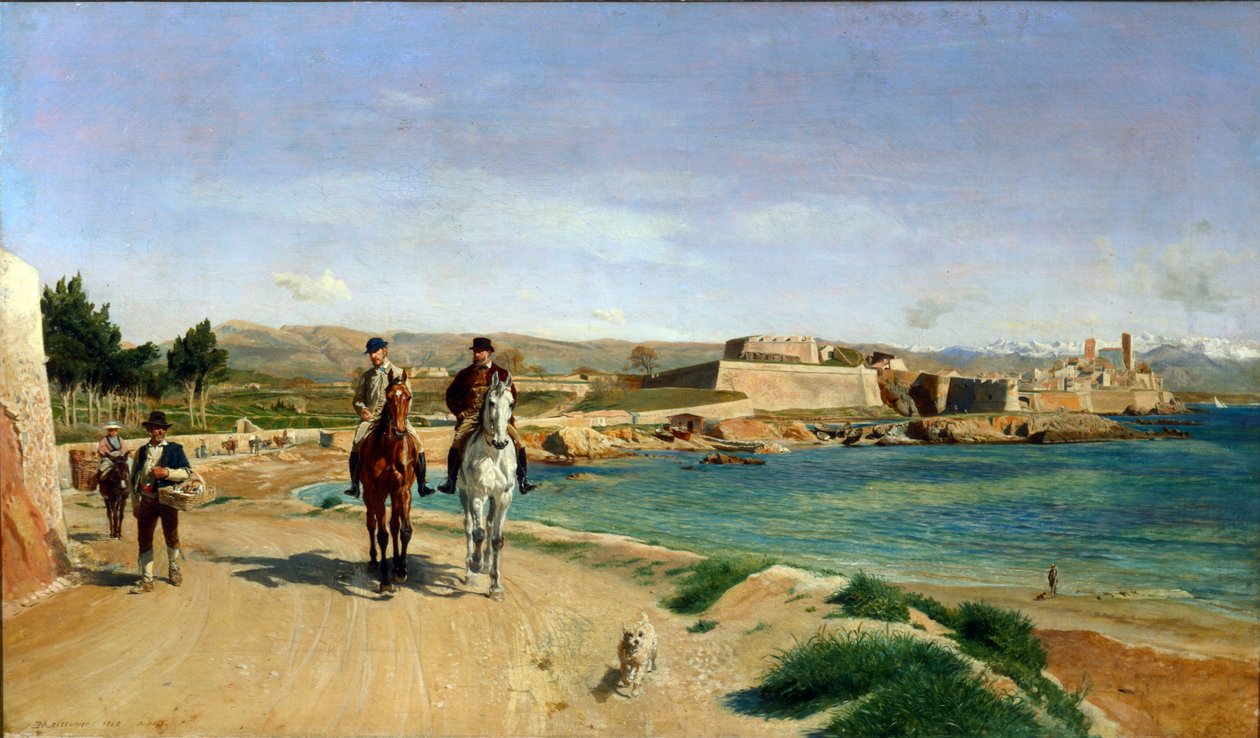 Antibes Ratsastus tekijältä Jean Louis Ernest Meissonier