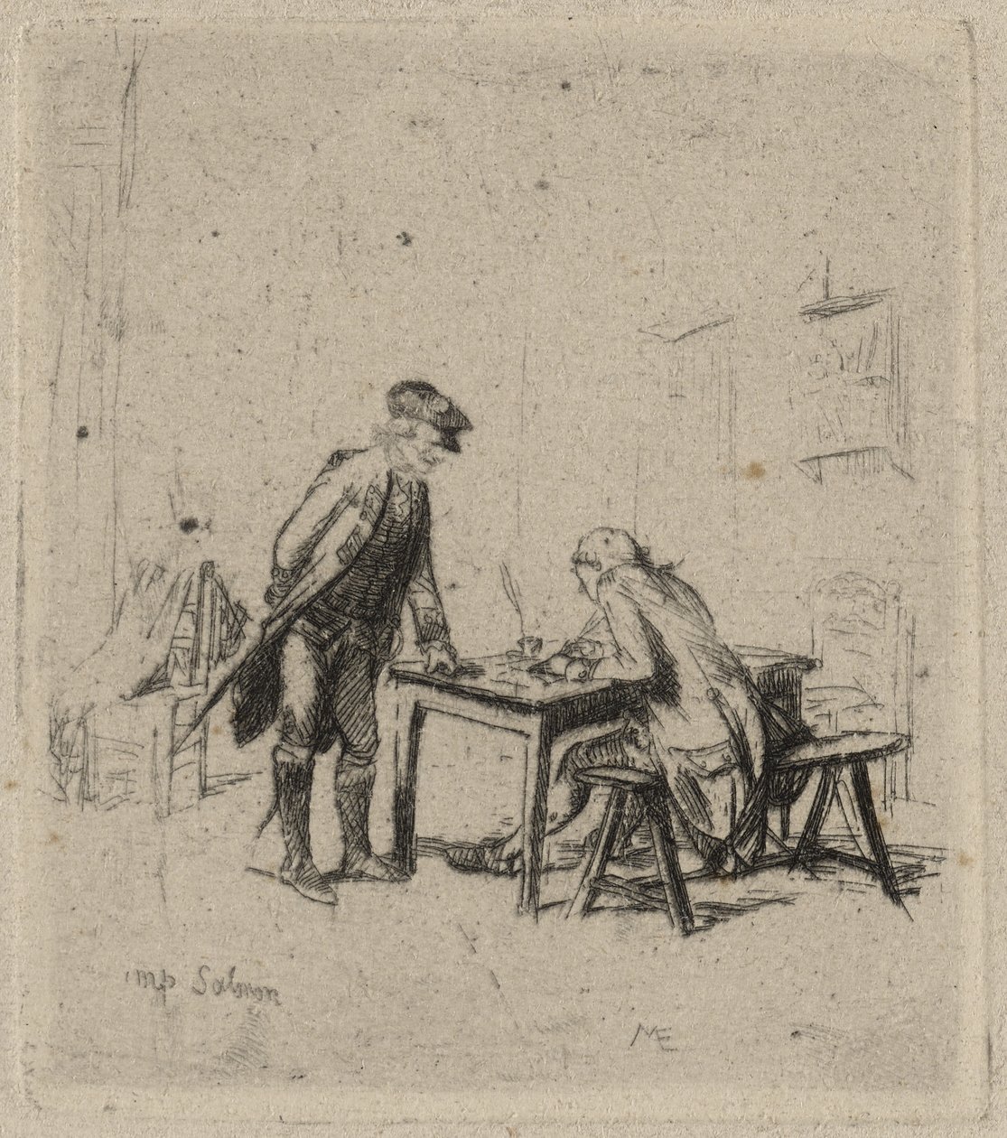 Nimetön tekijältä Jean Louis Ernest Meissonier