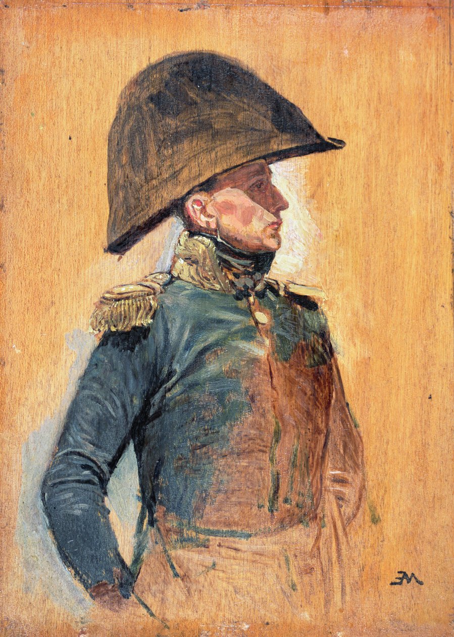 General Officer (öljy paneelissa) tekijältä Jean Louis Ernest Meissonnier