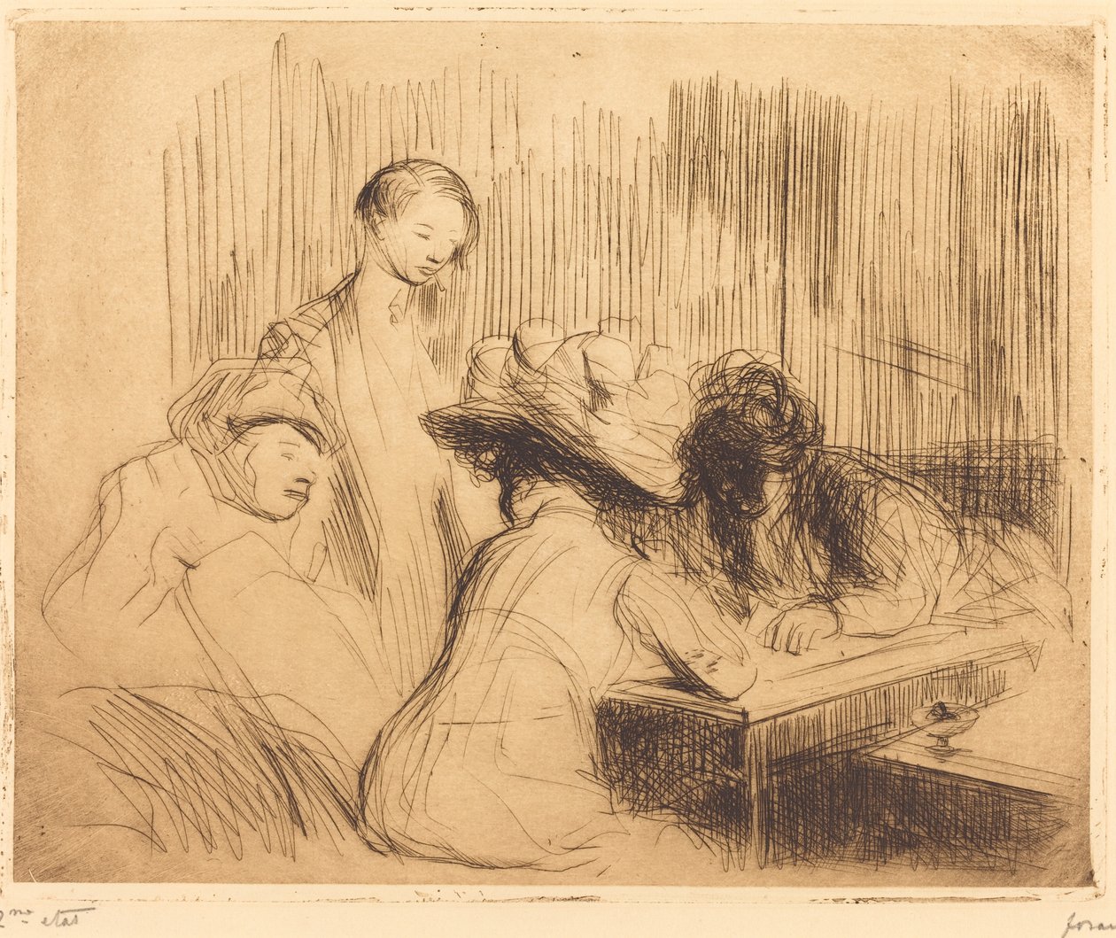 Sukellus Montmartressa tekijältä Jean Louis Forain