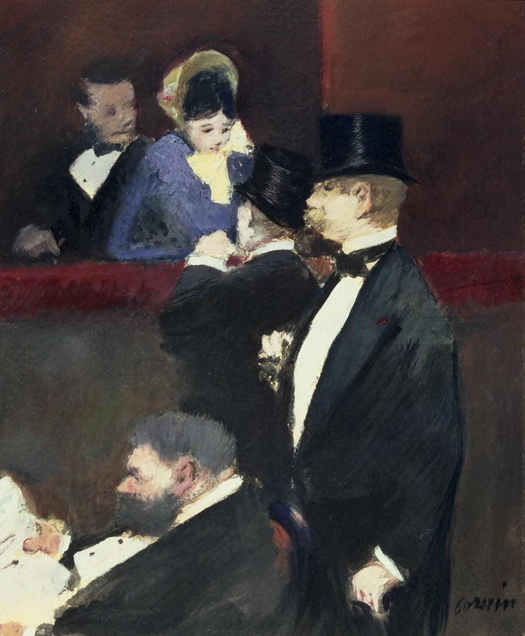 Huonekalut ja erilaiset esineet 1100- ja 1300-luvuilta tekijältä Jean Louis Forain
