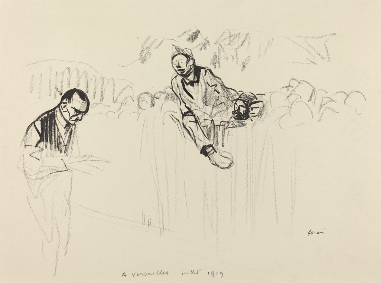 Versaillesissa heinäkuussa 1919 tekijältä Jean Louis Forain