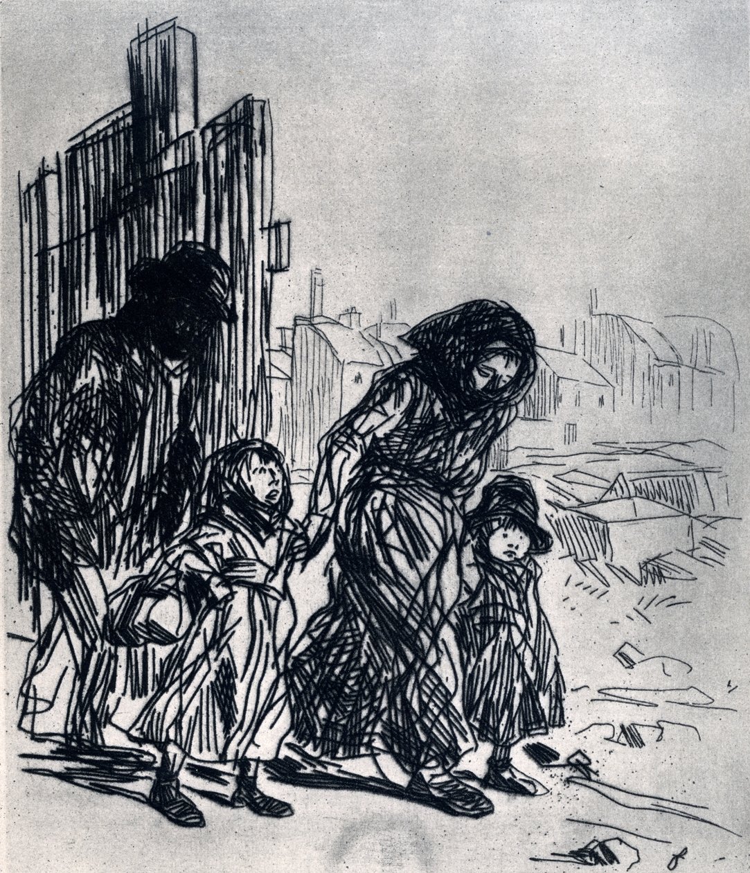 Takavarikon jälkeen, 1925. tekijältä Jean Louis Forain