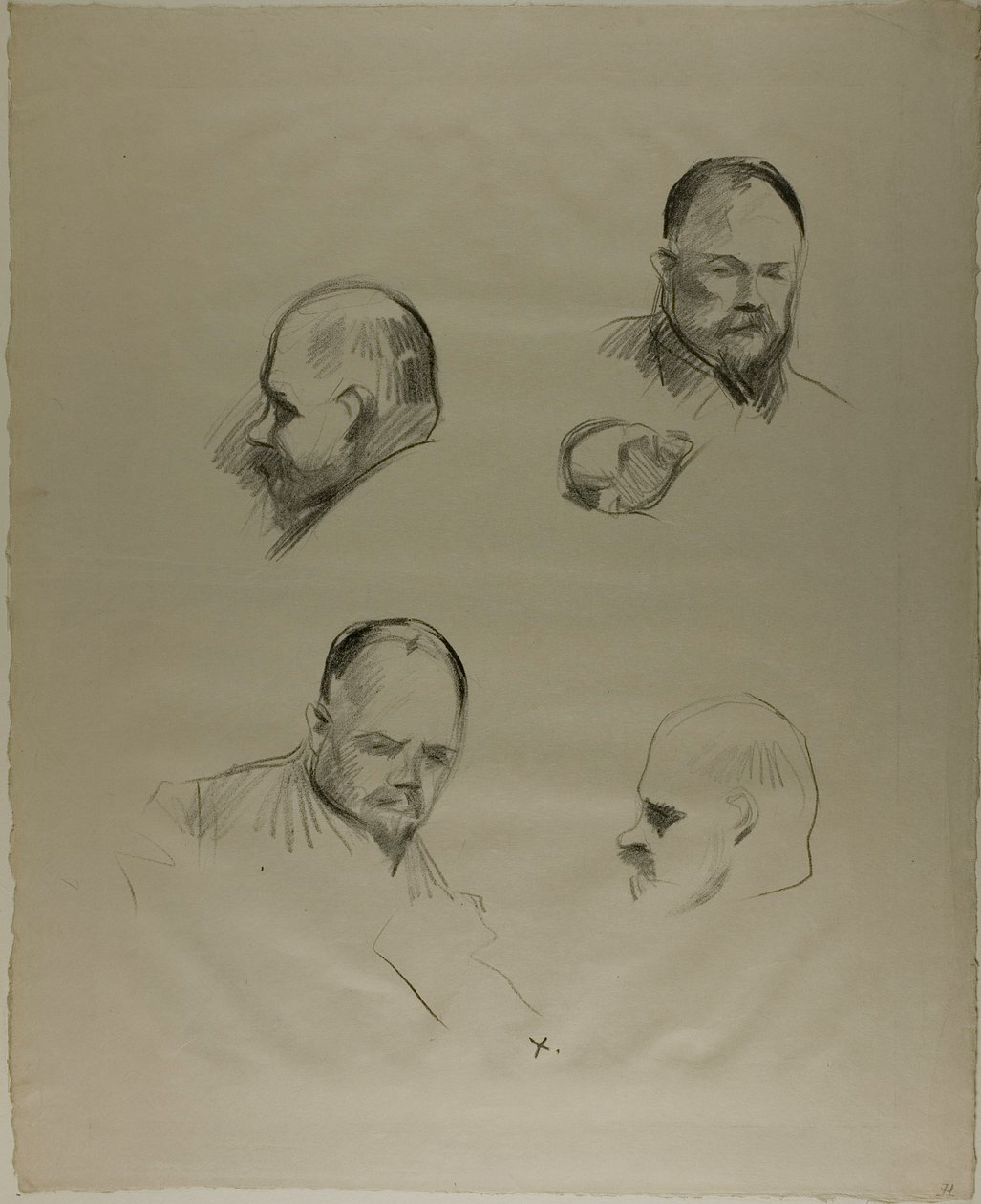 Ambroise Vollard, Neljä luonnosta tekijältä Jean Louis Forain