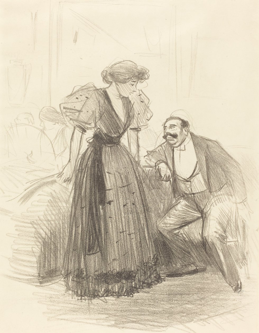 Iltajuhlissa tekijältä Jean Louis Forain