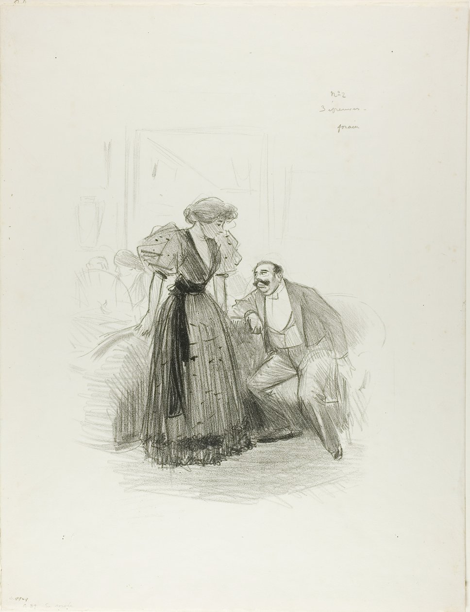 Iltajuhlissa tekijältä Jean Louis Forain