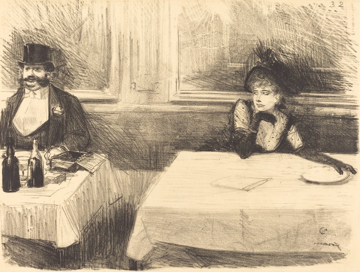 Ravintolassa tekijältä Jean Louis Forain