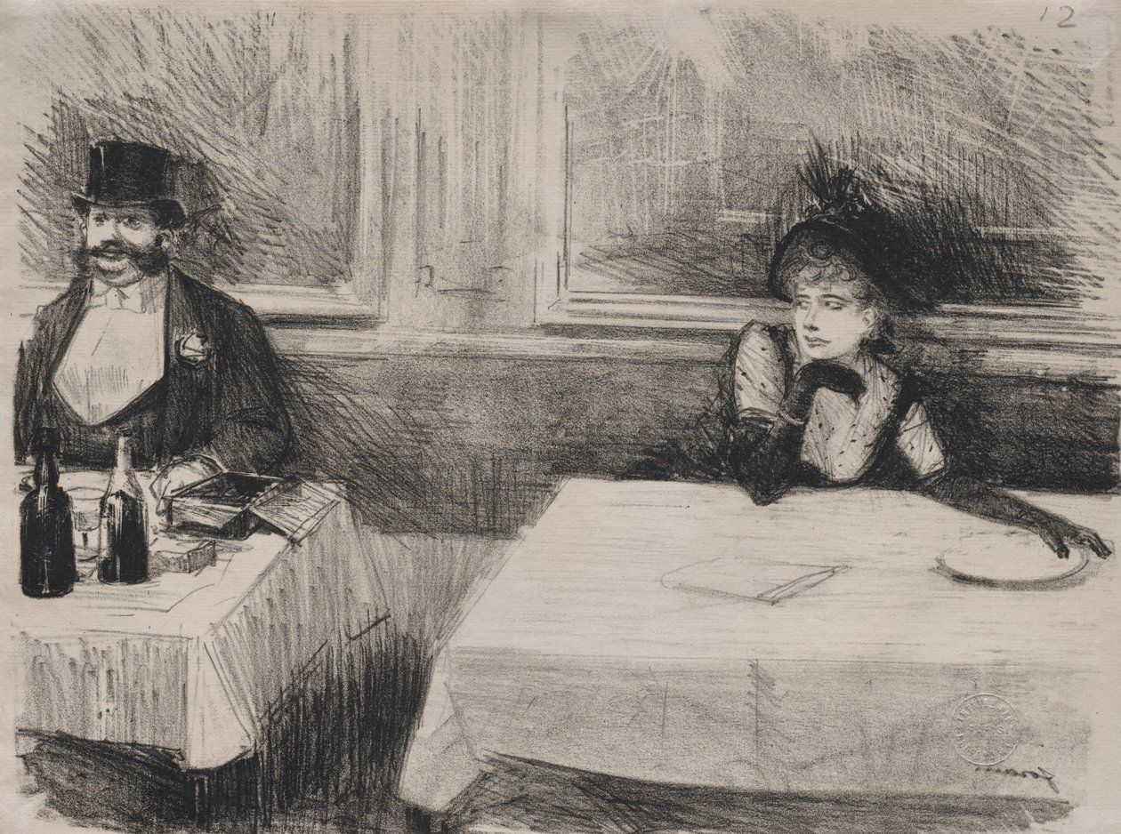 Ravintolassa tekijältä Jean Louis Forain