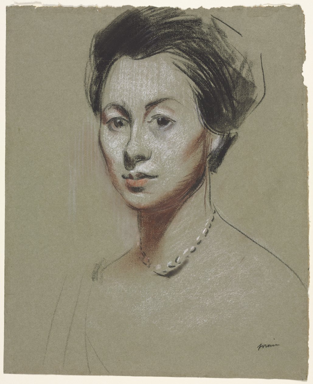 Ava Mendelsohn, 1800-luvun neljäs neljännes tai 1900-luvun ensimmäinen kolmannes. tekijältä Jean Louis Forain