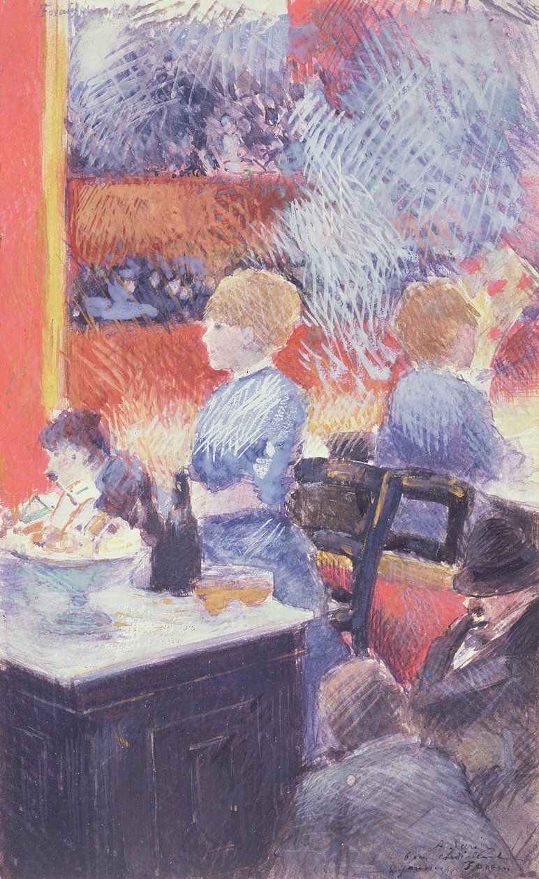 Baari Folies-Bergeressä, 1878 tekijältä Jean Louis Forain