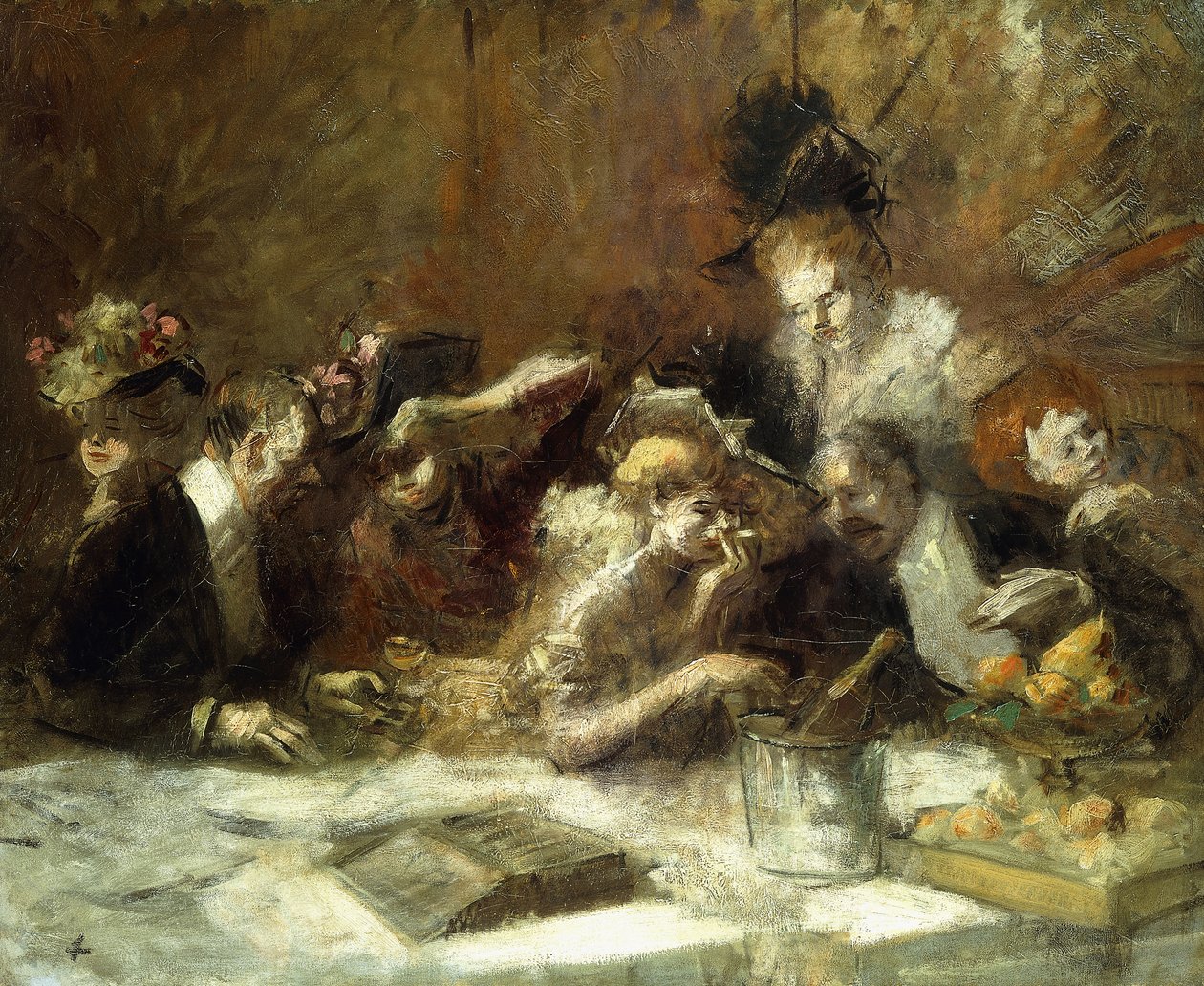 Cafe Maxim, Pariisi, tekijältä Jean Louis Forain