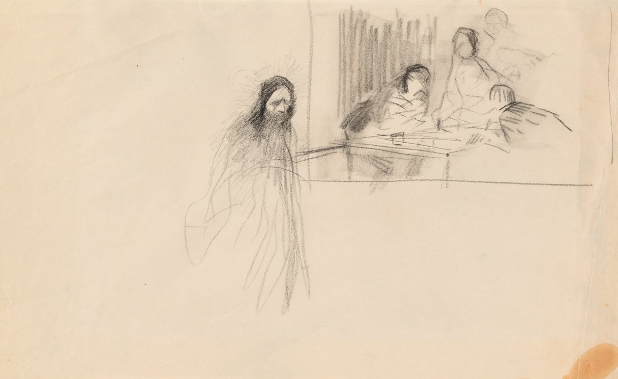 Kristus Emmauksessa tekijältä Jean Louis Forain