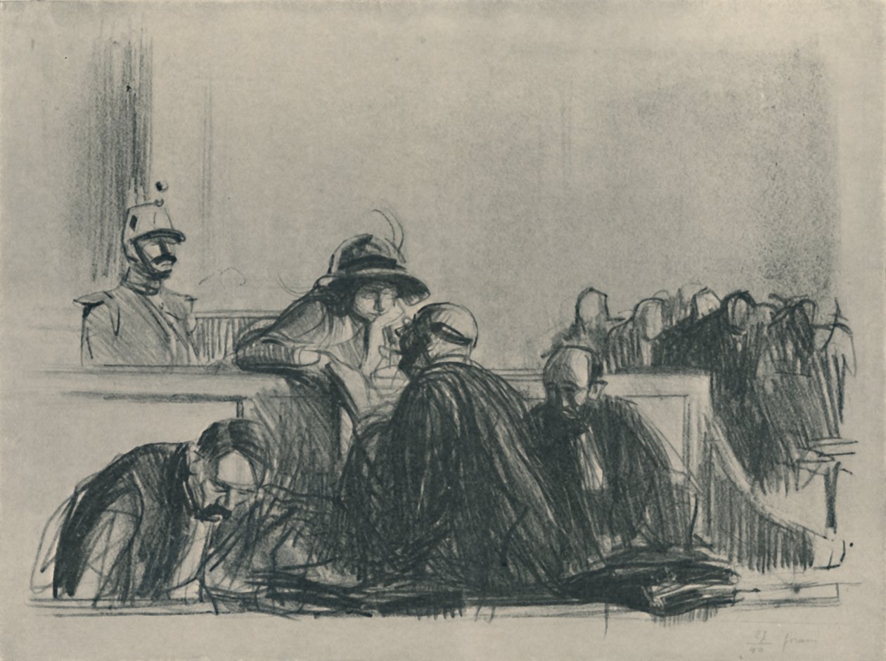 Lakimies, 1919 tekijältä Jean Louis Forain