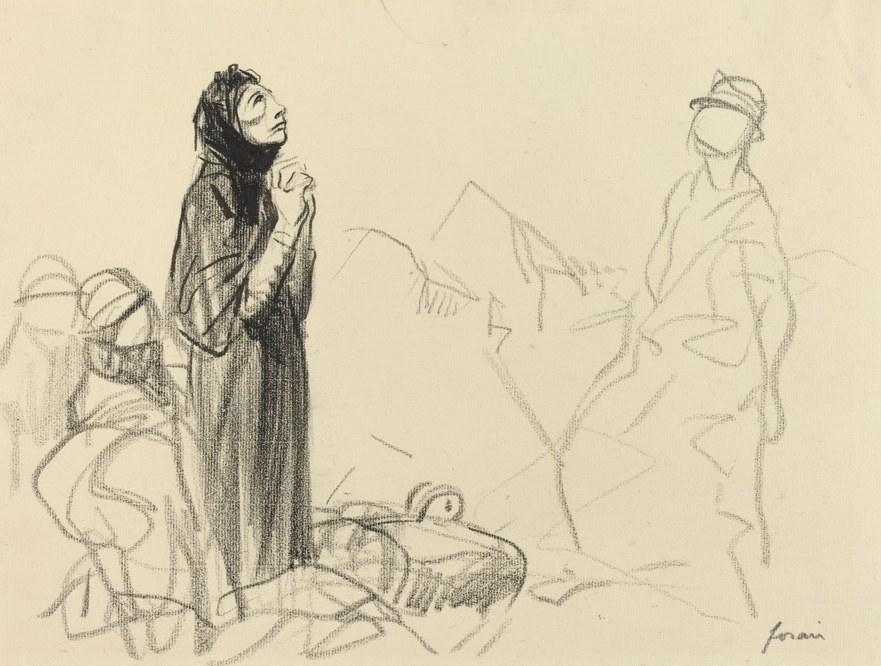 Aselevon aikana tekijältä Jean Louis Forain