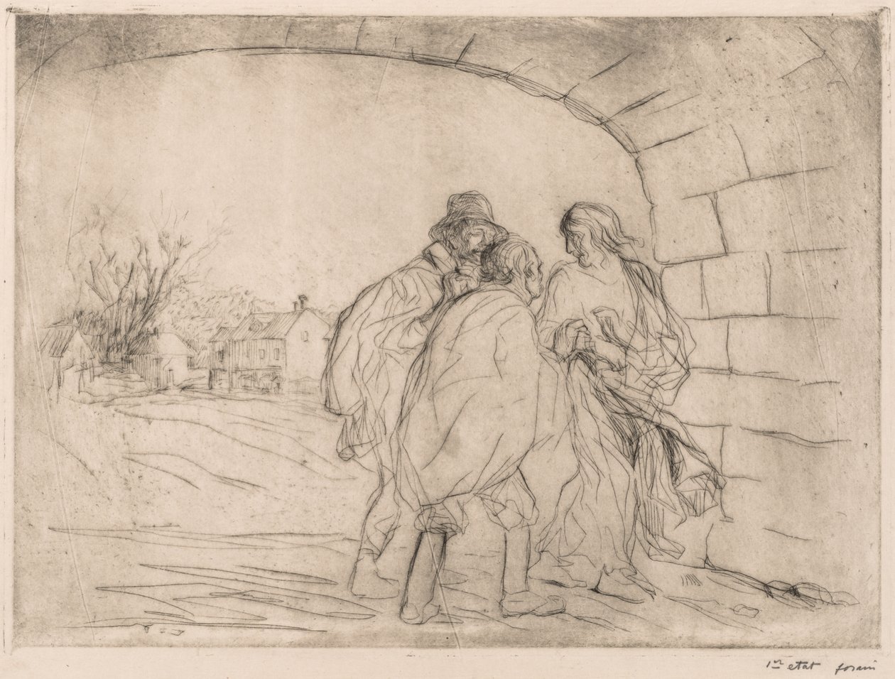 Tapaaminen holvin alla. tekijältä Jean Louis Forain