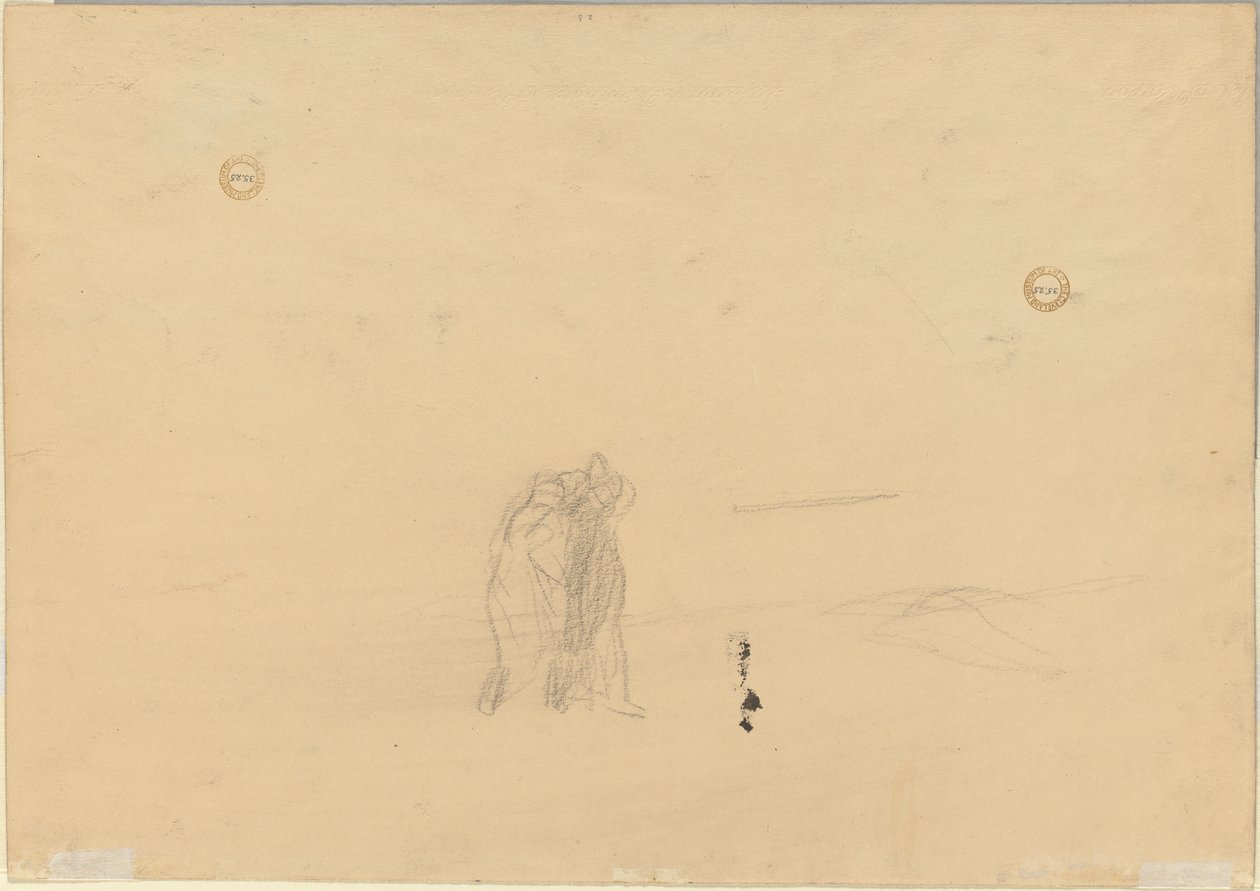 Figuurit maisemassa (käänteinen) tekijältä Jean Louis Forain