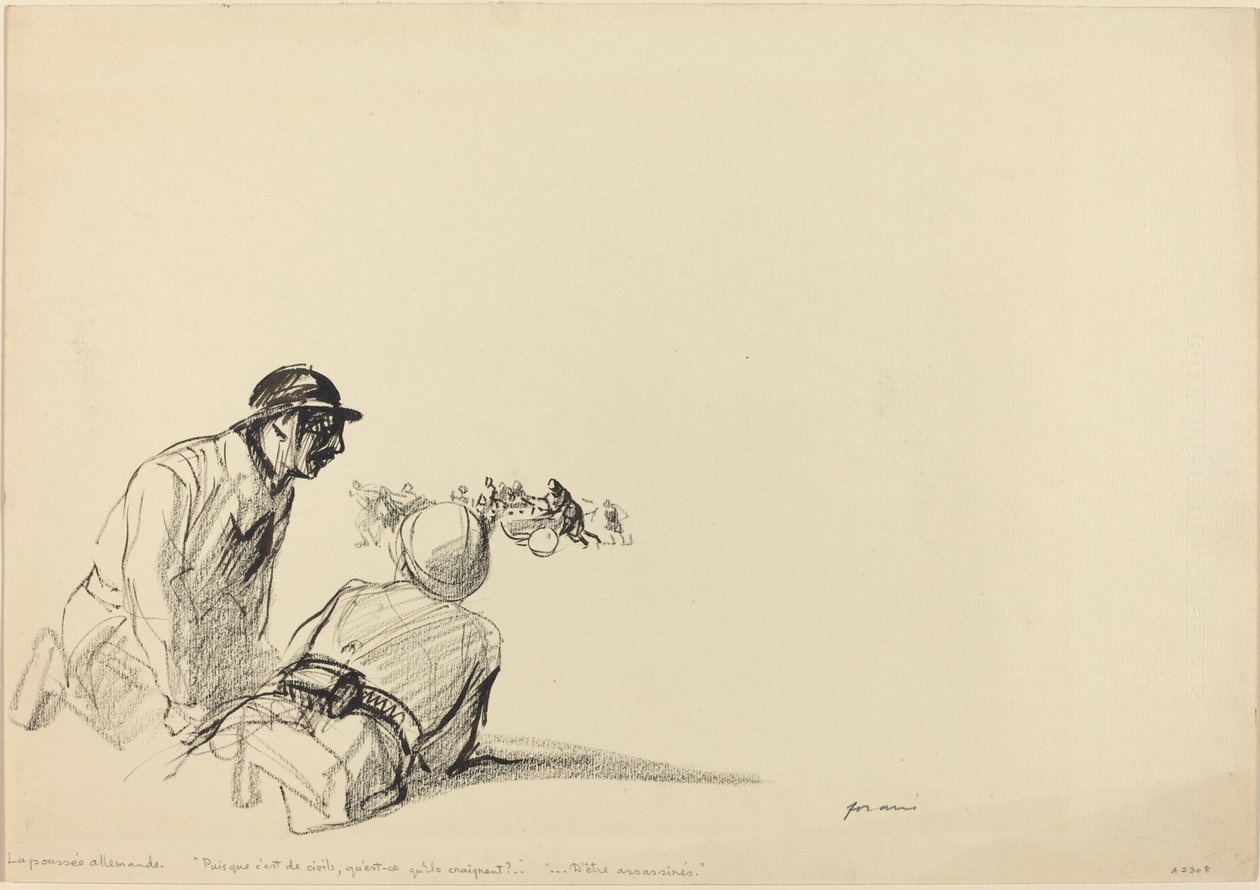 Saksan ennakko tekijältä Jean Louis Forain