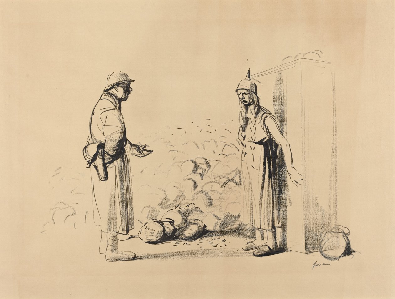 "Louisin" piilottaminen tekijältä Jean Louis Forain