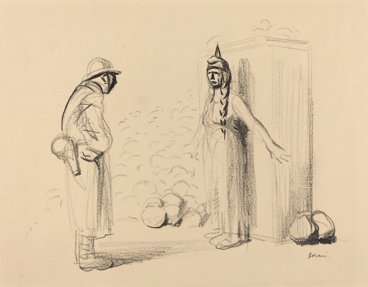 "Louisin" piilottaminen tekijältä Jean Louis Forain