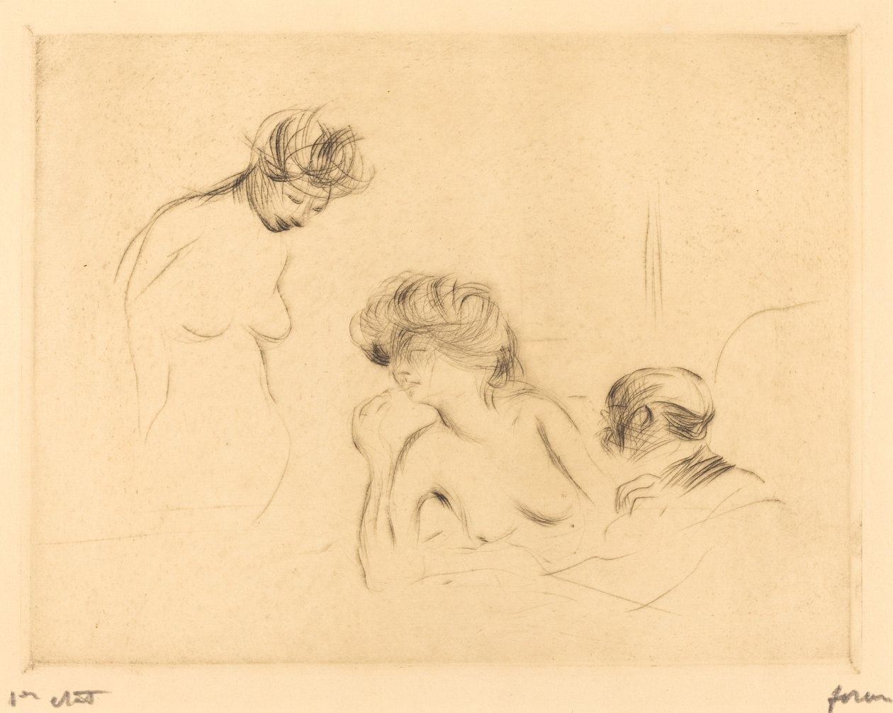 Yksityisessä huoneessa (kolmas levy) tekijältä Jean Louis Forain