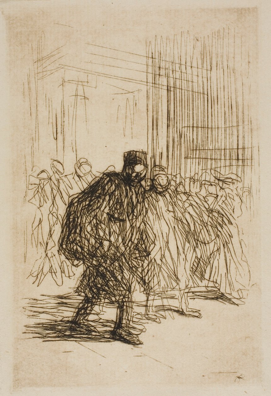 Oikeustalon käytävillä tekijältä Jean Louis Forain