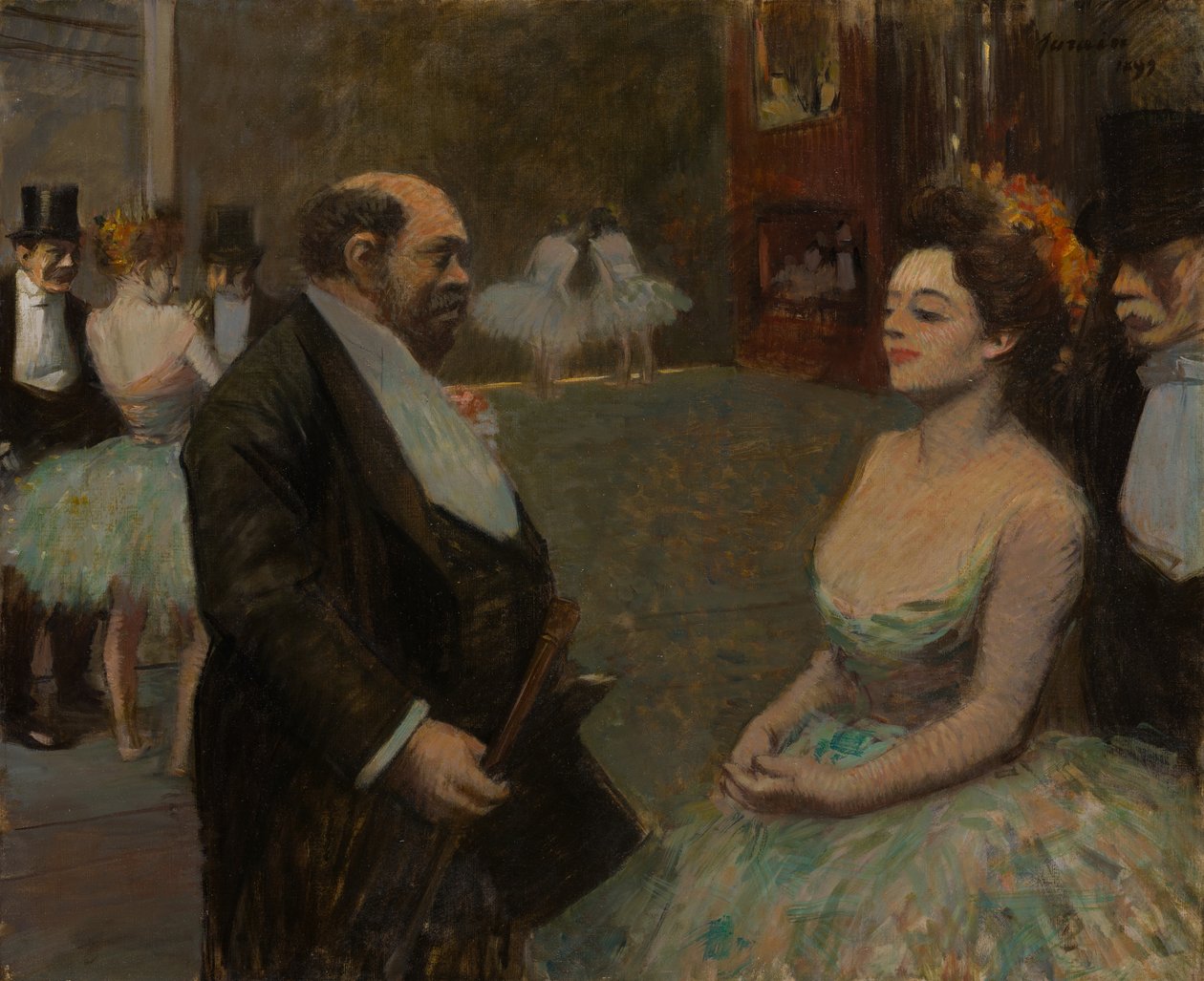 In the Wings tekijältä Jean Louis Forain