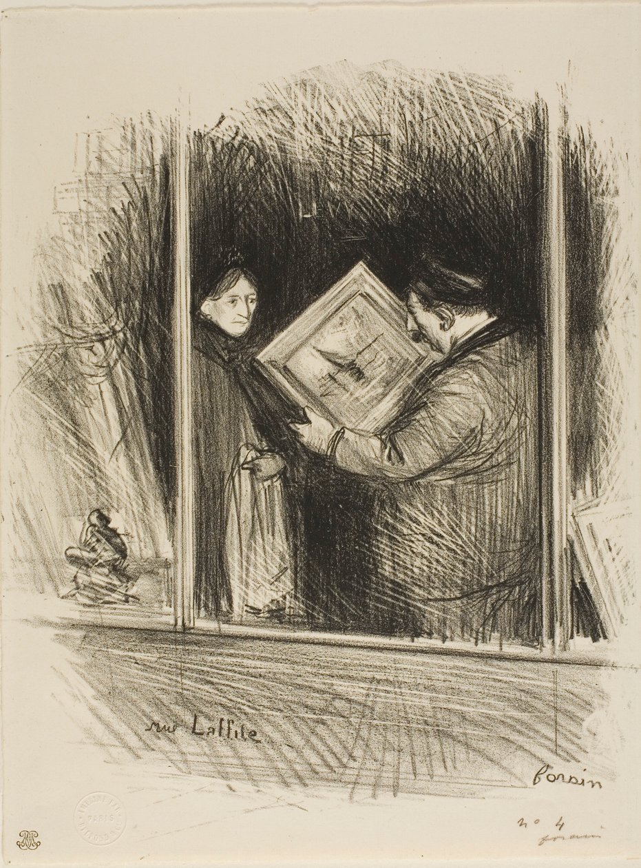 Laffitte Street tekijältä Jean Louis Forain