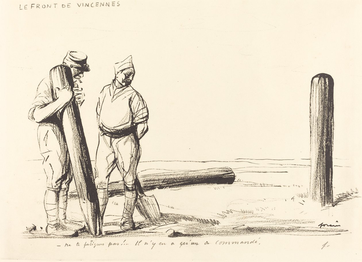Vincennesin rintama tekijältä Jean Louis Forain