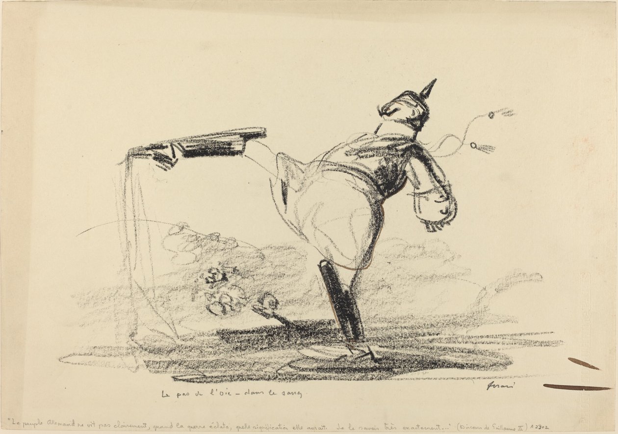 Hanhenaskel - veressä tekijältä Jean Louis Forain