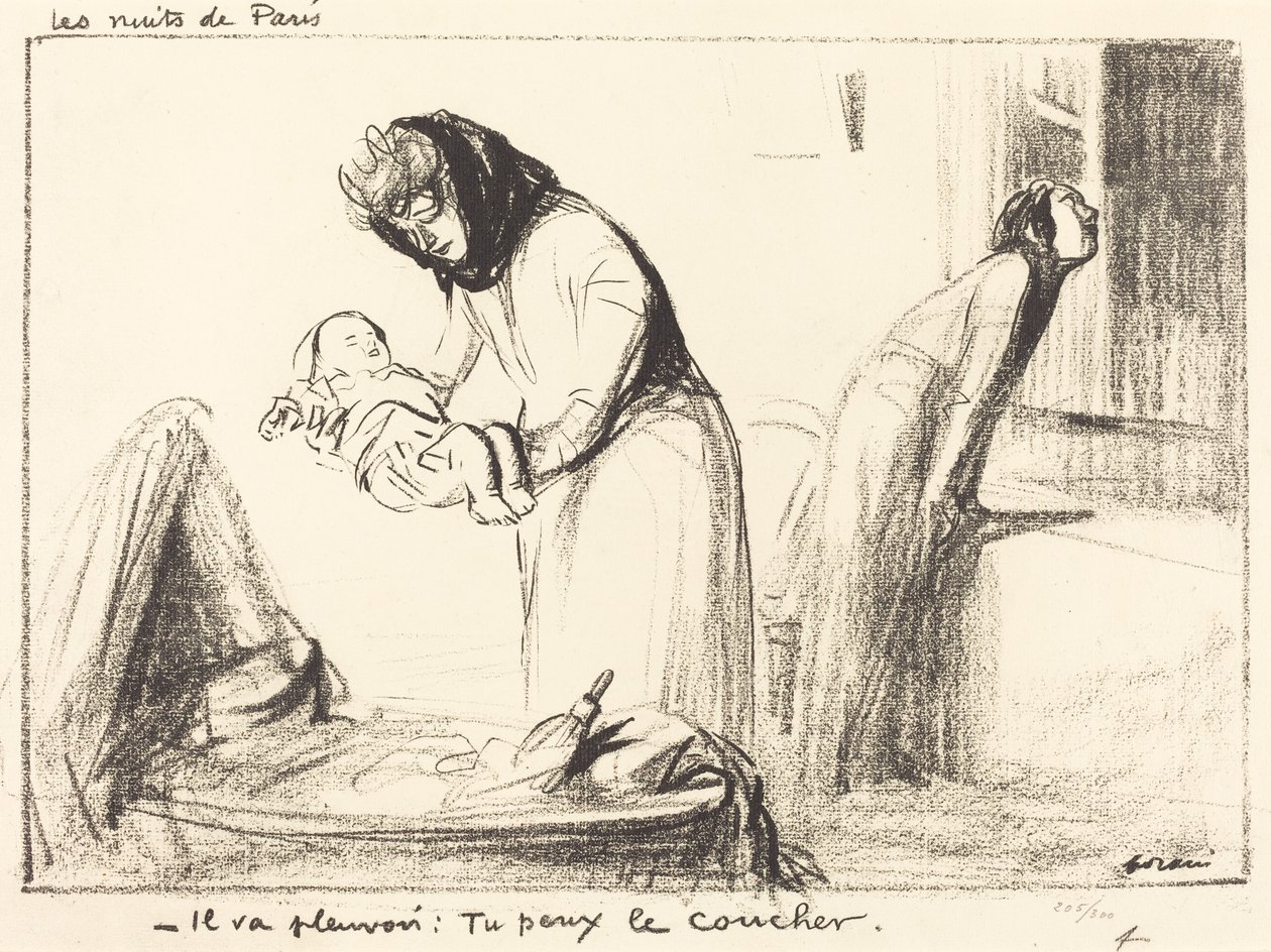 Pariisin yöt tekijältä Jean Louis Forain