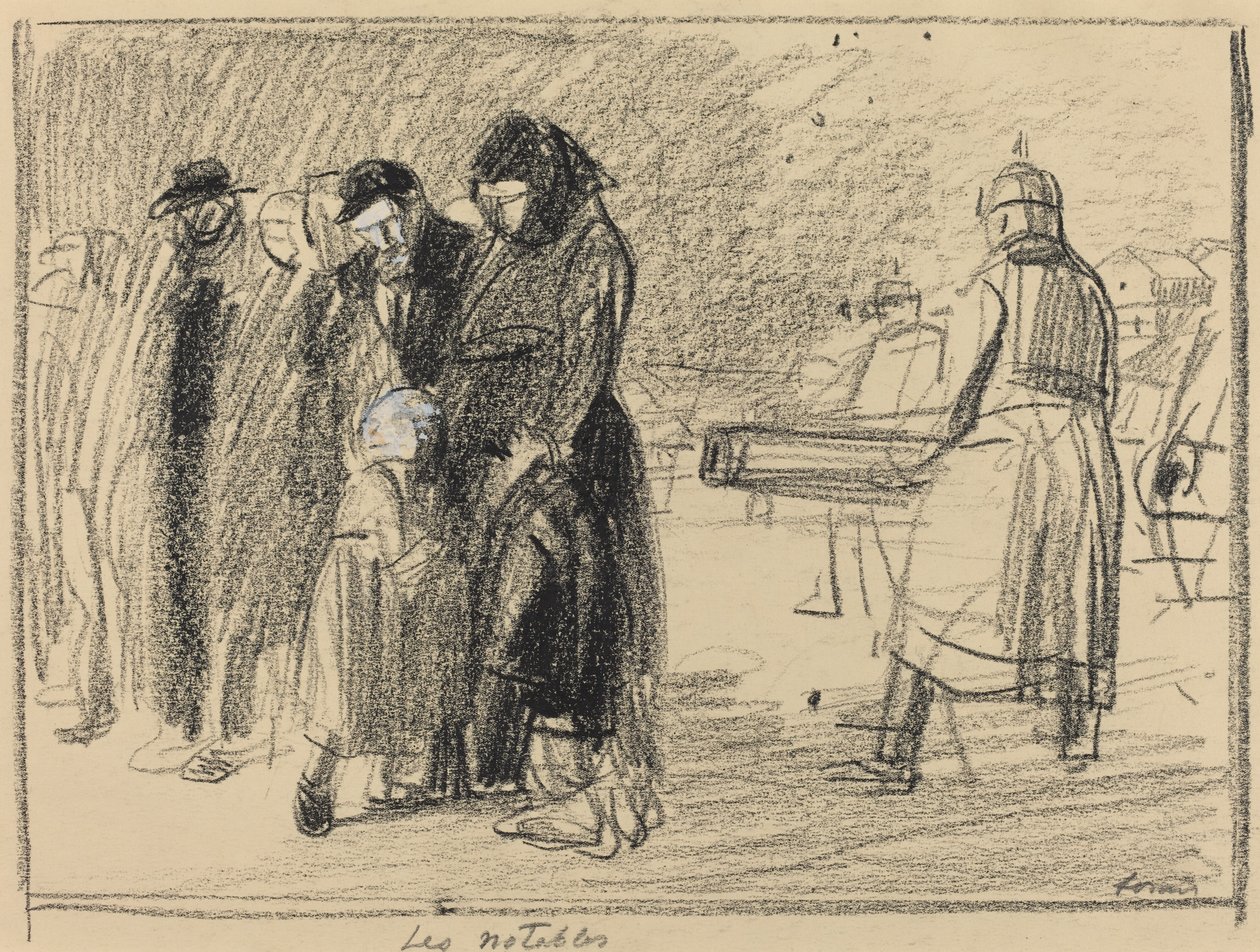 Merkittäviä, c. 19141919. tekijältä Jean Louis Forain