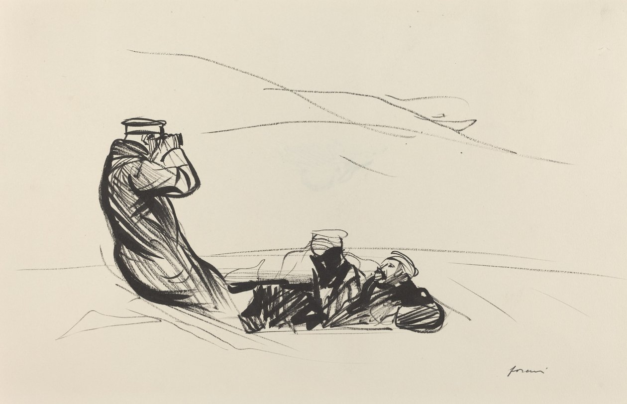 Vihollista etsimässä tekijältä Jean Louis Forain