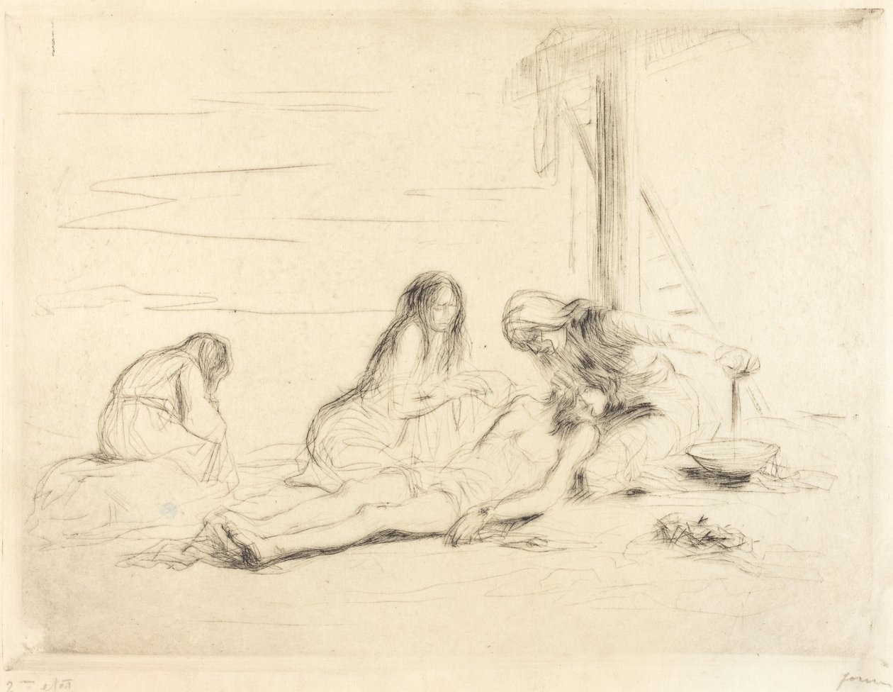 Pietà (ensimmäinen lautanen) tekijältä Jean Louis Forain