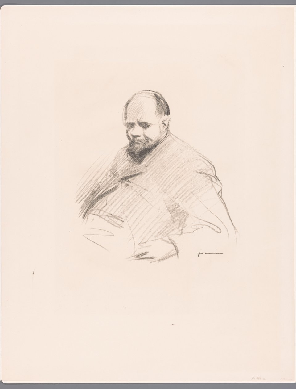 Ambroise Vollardin muotokuva tekijältä Jean Louis Forain