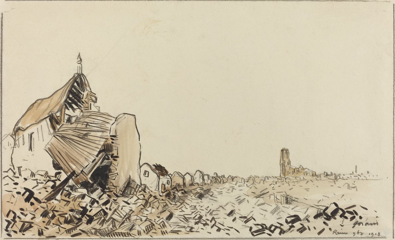 Reims 9.1.1918 tekijältä Jean Louis Forain