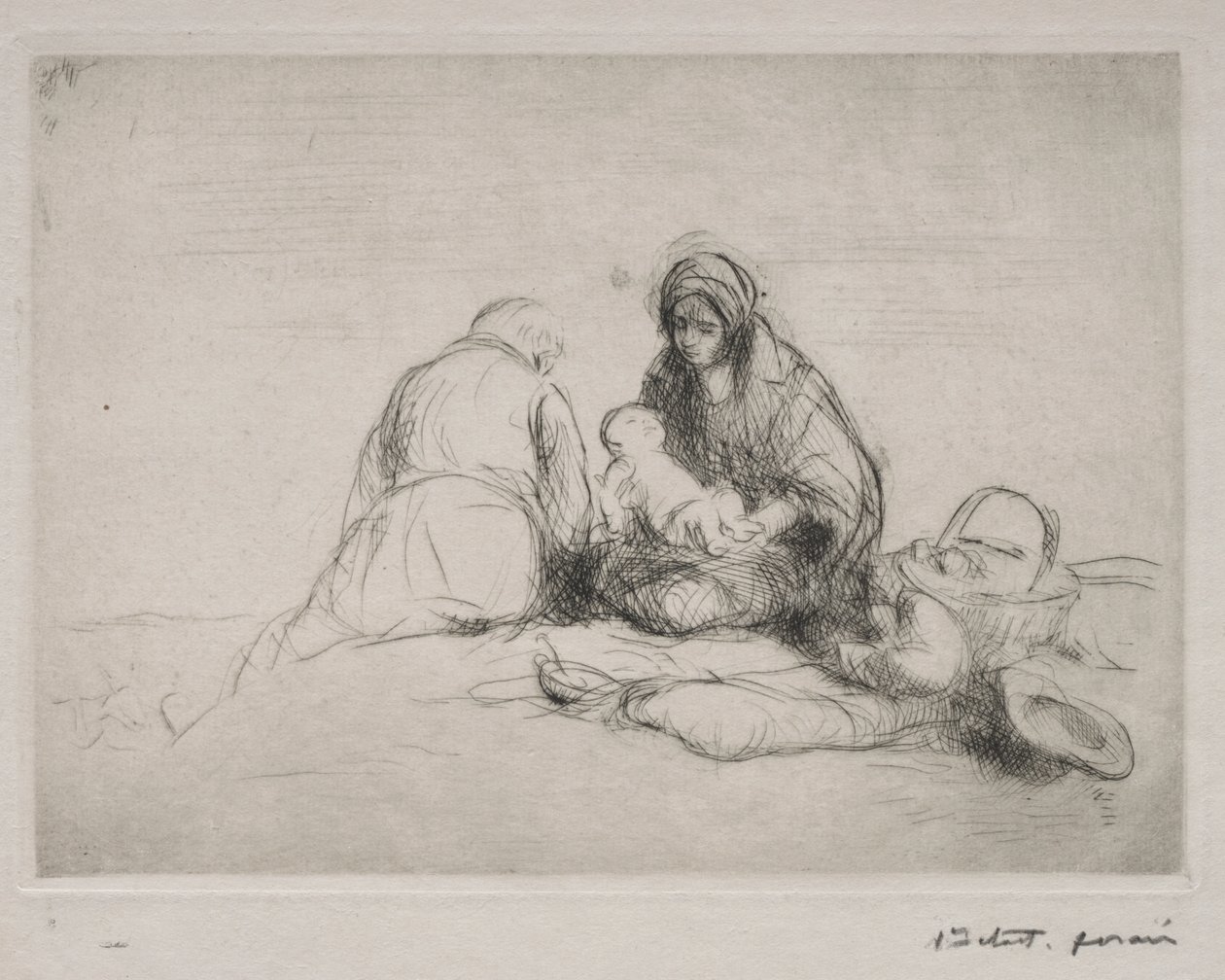Lepää lennolla Egyptiin tekijältä Jean Louis Forain