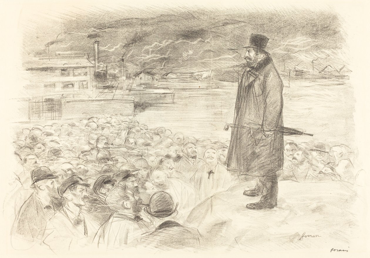 Lakkokohtaus (kolmas levy) tekijältä Jean Louis Forain