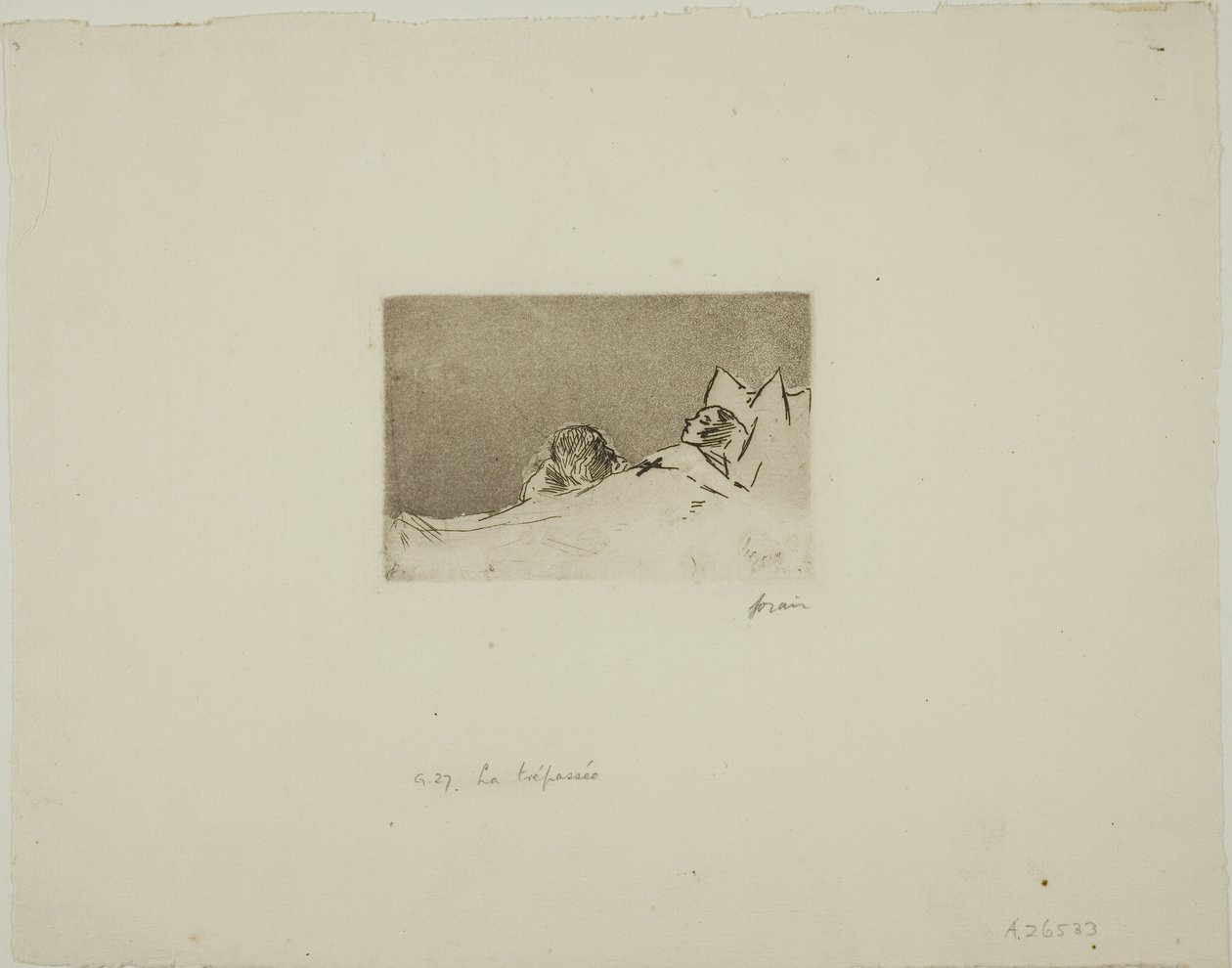 Kuollut tyttö tekijältä Jean Louis Forain