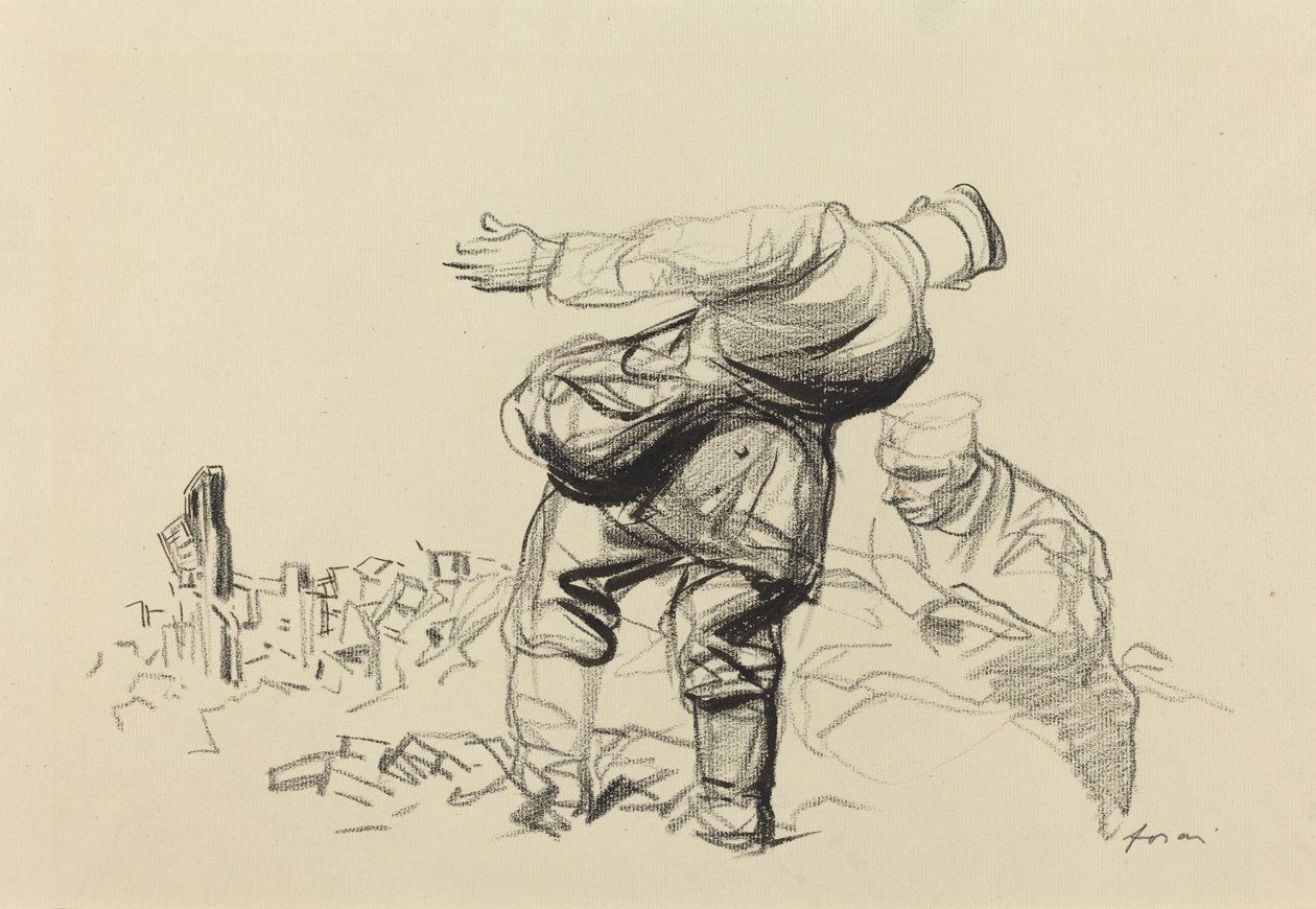 The Empire Destroys, Tasavalta maksaa, luultavasti 1918. tekijältä Jean Louis Forain