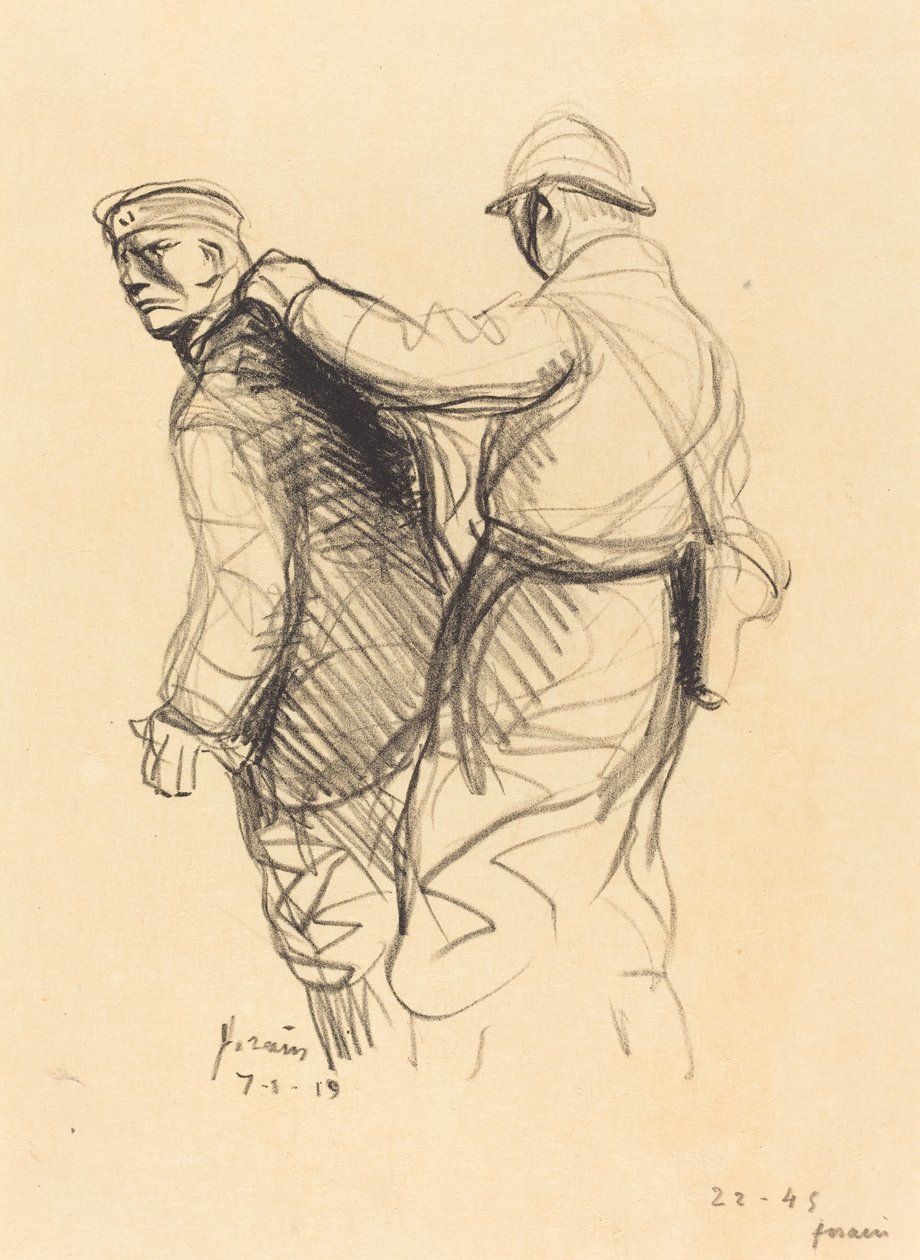 Saksalainen karkotettiin tekijältä Jean Louis Forain