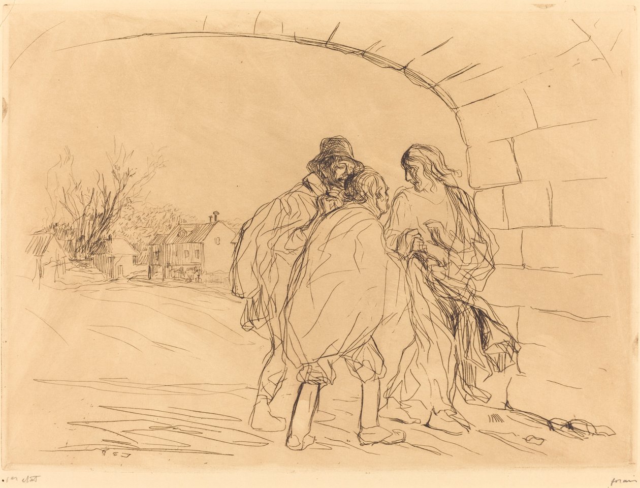 Kokous kaaren alla (ensimmäinen levy) tekijältä Jean Louis Forain