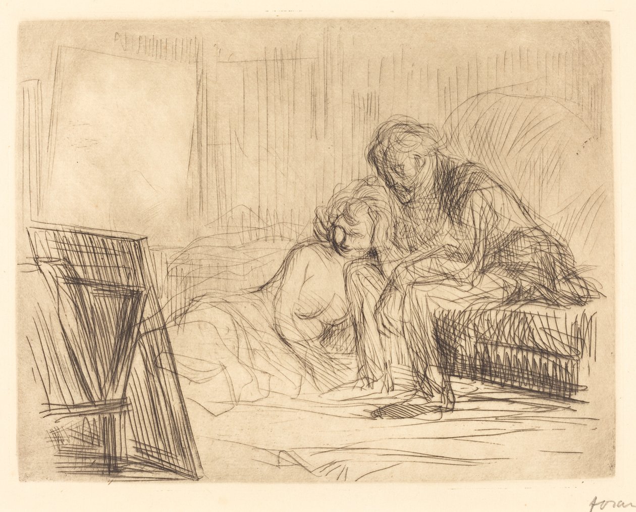 Mallin lepo (ensimmäinen levy) tekijältä Jean Louis Forain