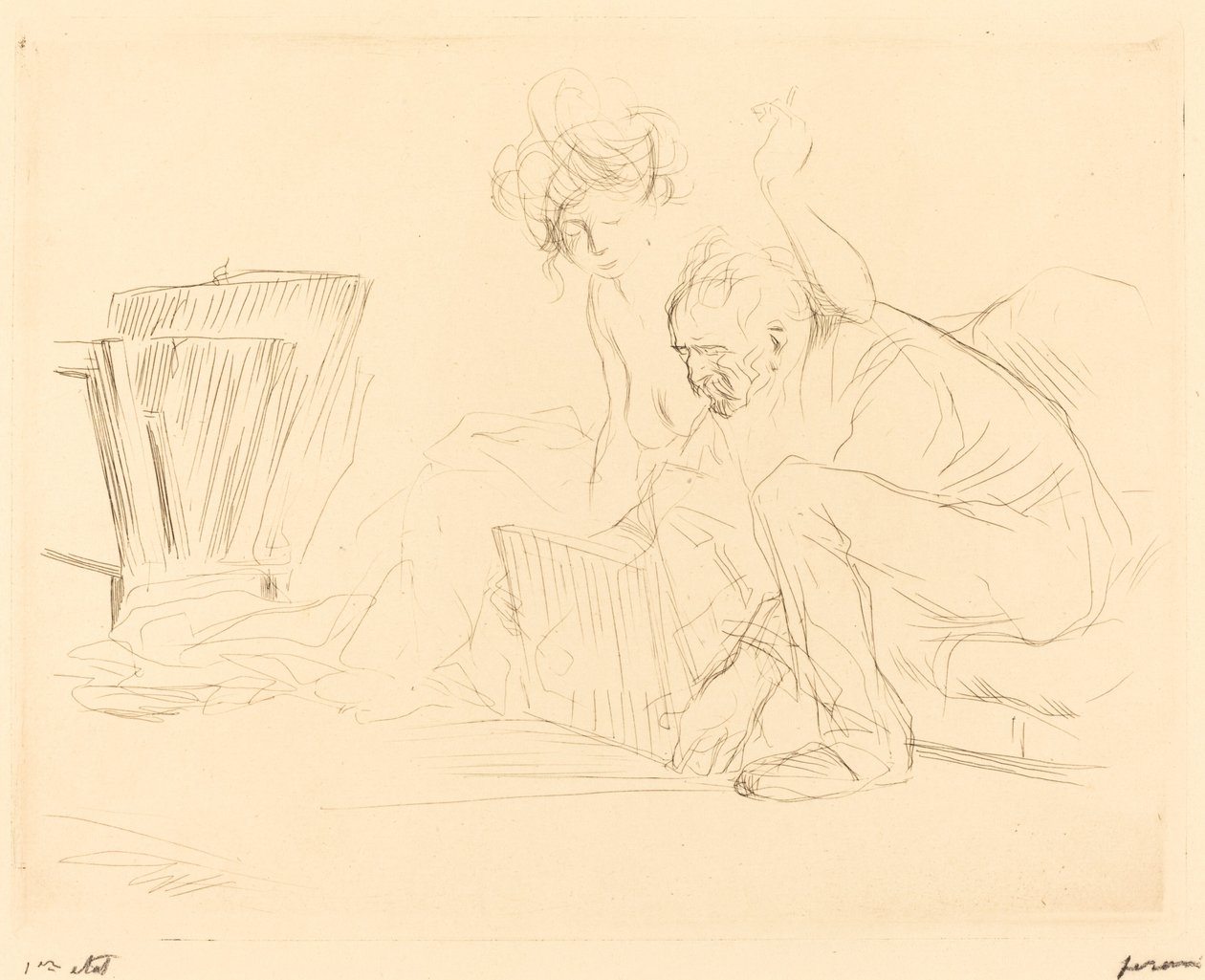 Mallin lepo (toinen levy) tekijältä Jean Louis Forain