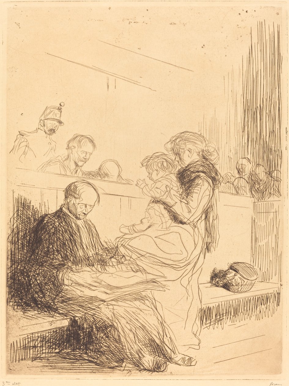 Vanki ja lapsi tekijältä Jean Louis Forain