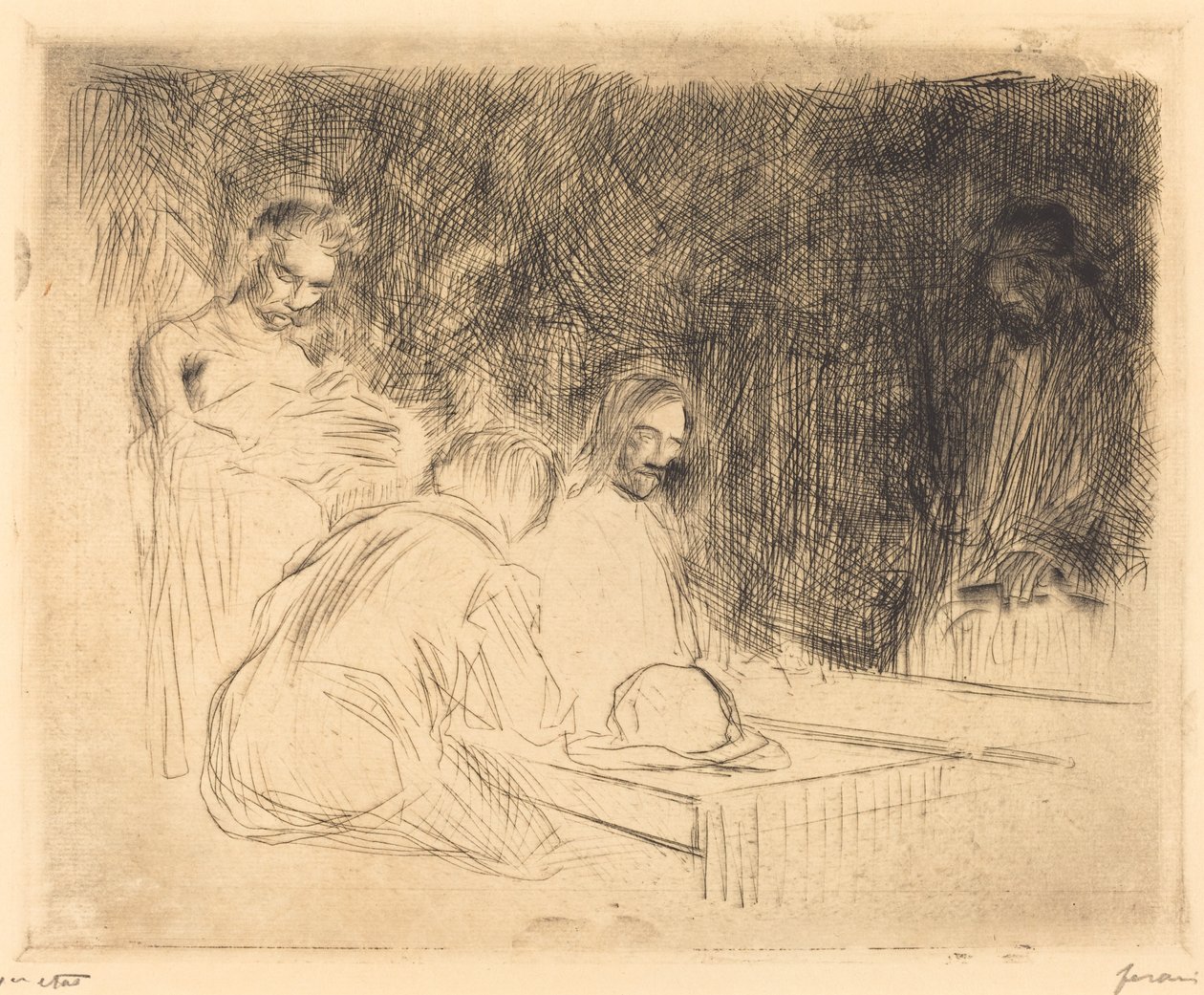 Ellallinen Emmauksessa (kolmas levy) tekijältä Jean Louis Forain
