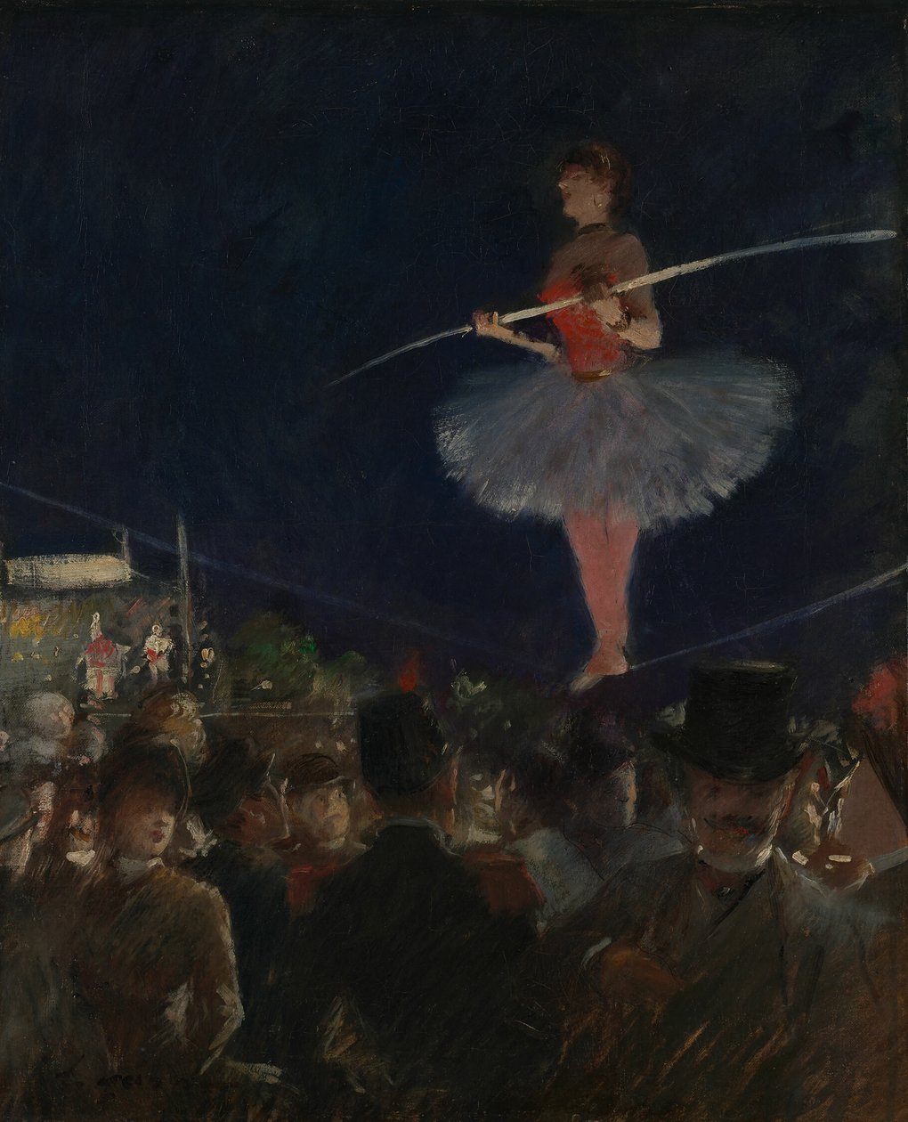 Kireän köyden kävelijä tekijältä Jean Louis Forain