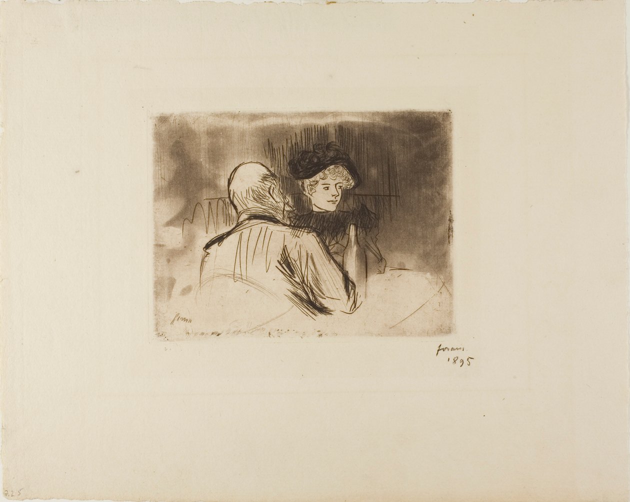 tête-à-tête tekijältä Jean Louis Forain