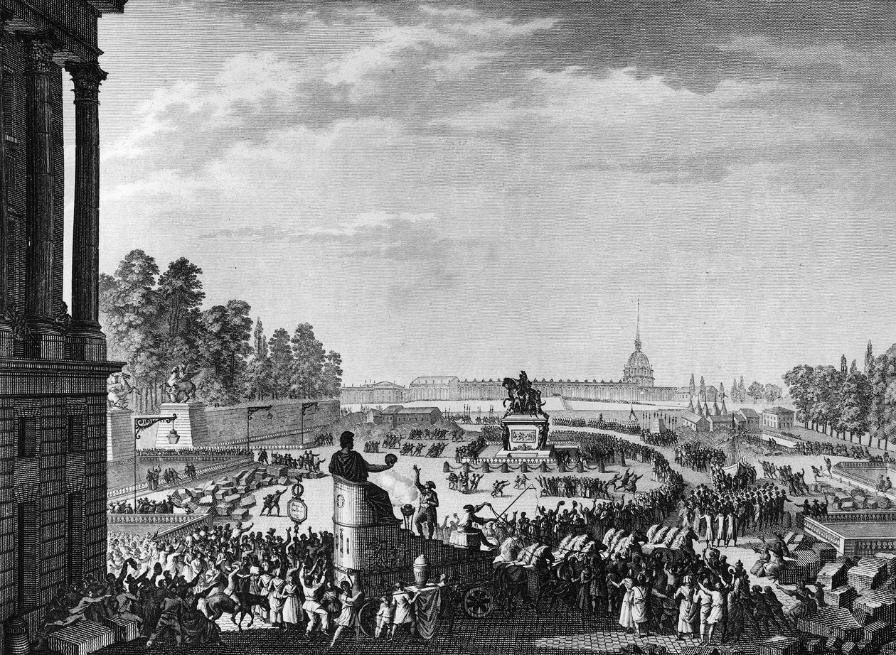 Ranskan vallankumous: Ensimmäinen vapauden juhla Chateauvieux