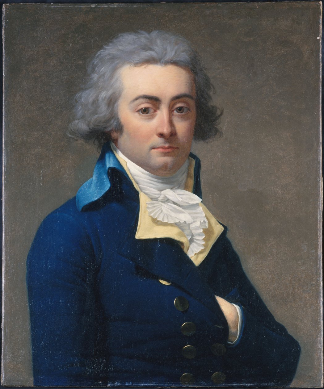 Ranska: Portrait de Marie-Jean Hérault de Séchelles (1759-1794) Marie-Jean Hérault de Séchellesin muotokuva (ranskaksi) tekijältä Jean Louis Laneuville